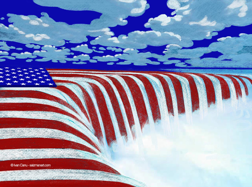 The US fall