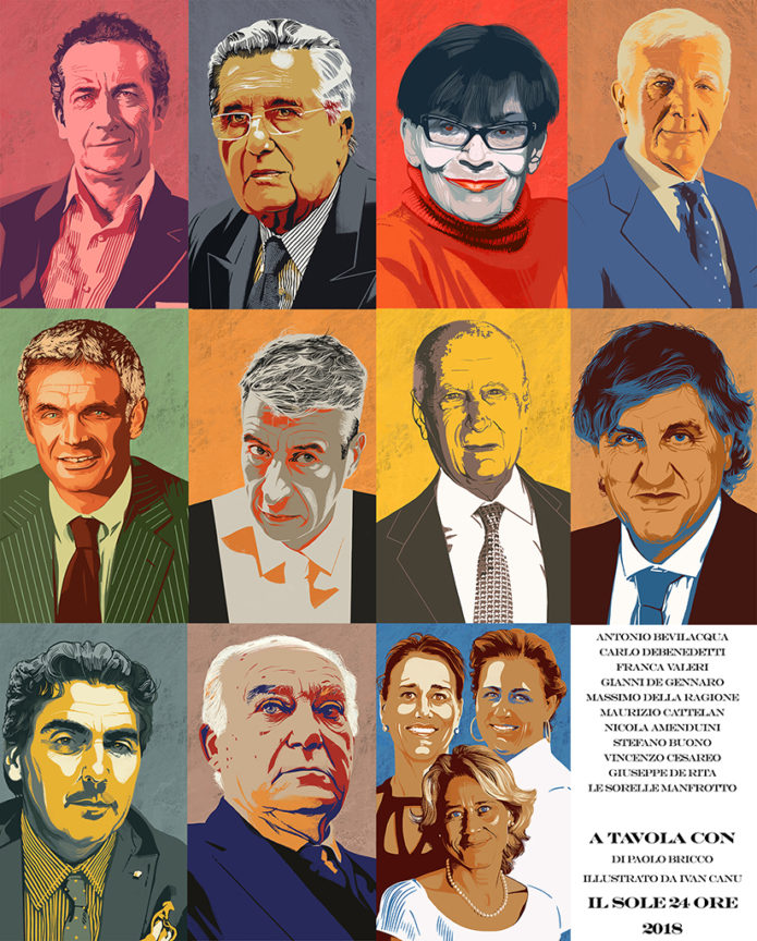 Il Sole 24 Ore – A tavola con: 2018