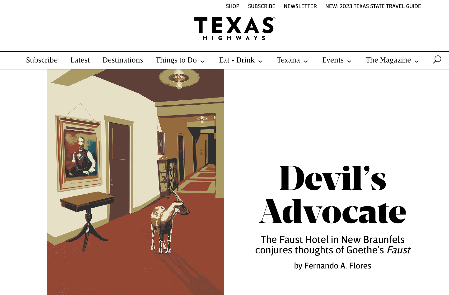 Devil’s advocate – Texas Highways